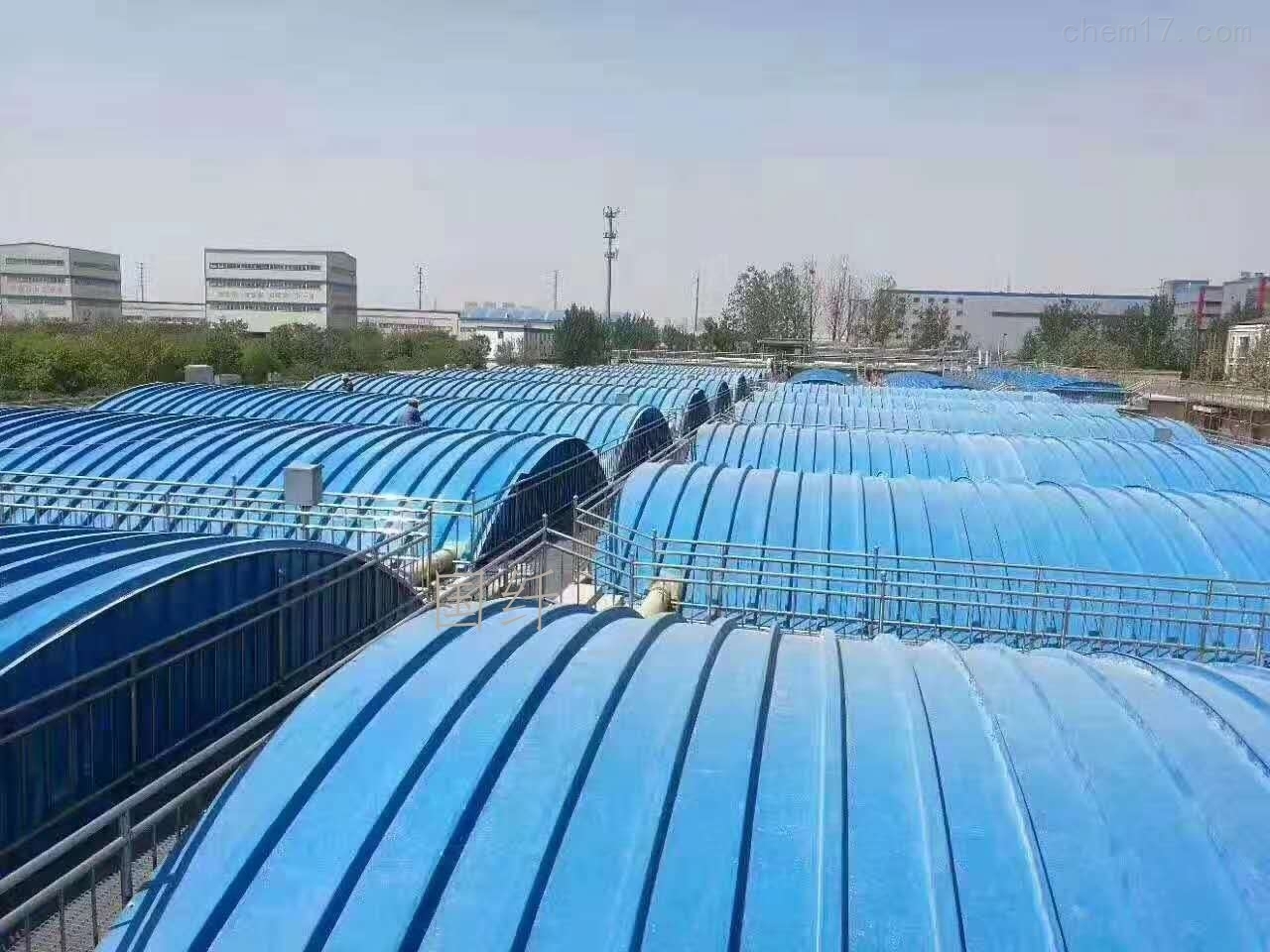 塔城玻璃钢污水池盖板的成型工艺与特性